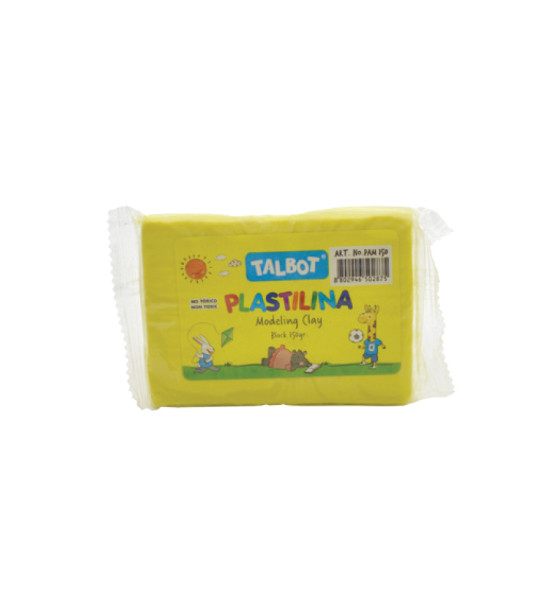 Plastilina, Block x 150 g. Amarillo